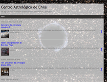 Tablet Screenshot of centroastrologicodechile.com